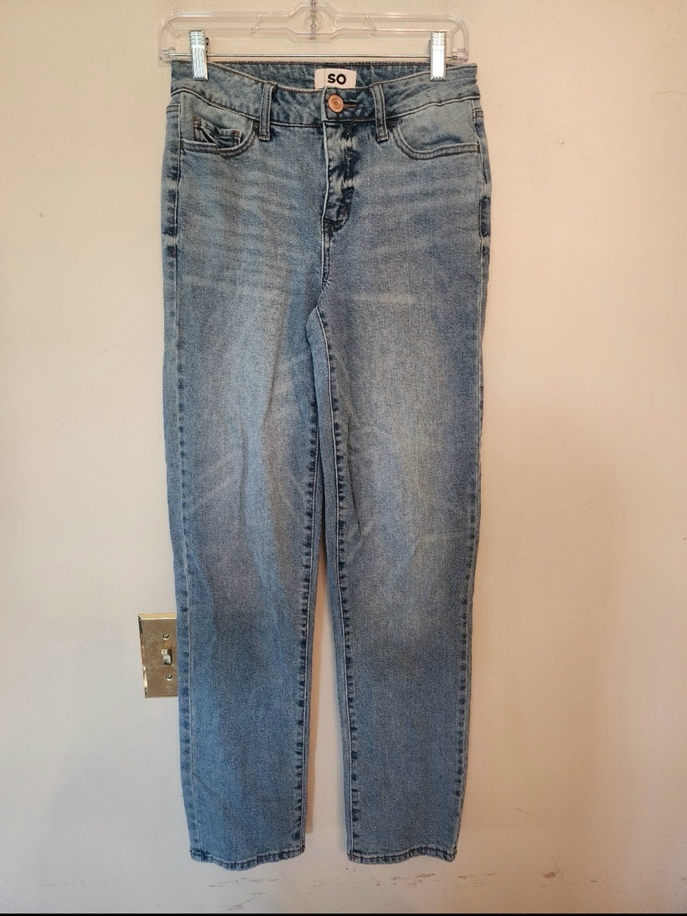 So high rise skinny jeans size 3